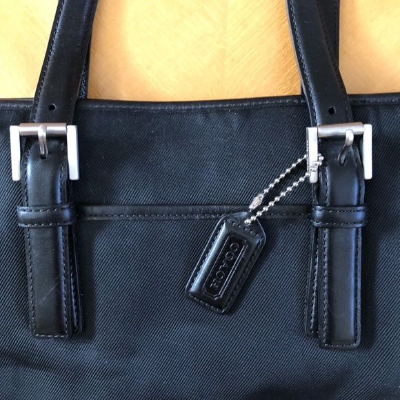 Coach Black Handbag - Picture 2 of 8
